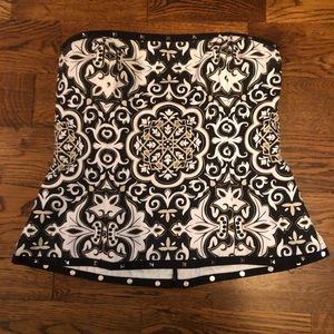 Size 12 tube top White House black market